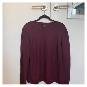 Fake two layers sweater